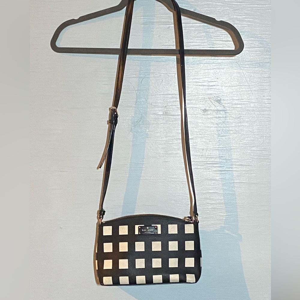 Kate Spade small crossbody. Window pane